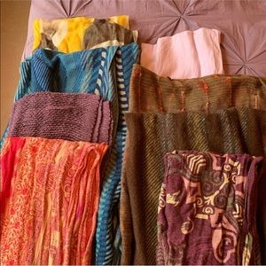 Bundle of scarves